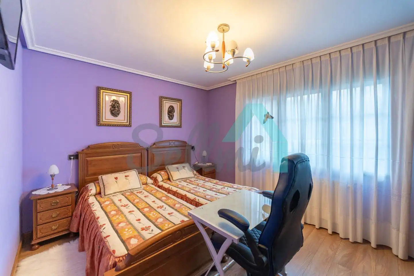 Bedroom of Houses for sale in Morcín  with Heating, Private garden and Terrace