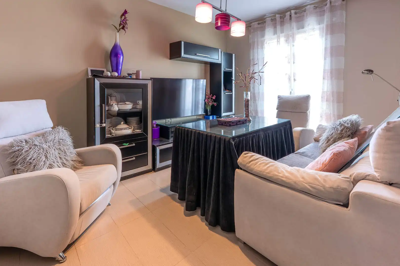 Sala de estar de Casa o chalet en venta en Ronda con Aire acondicionado, Calefacción y Jardín privado