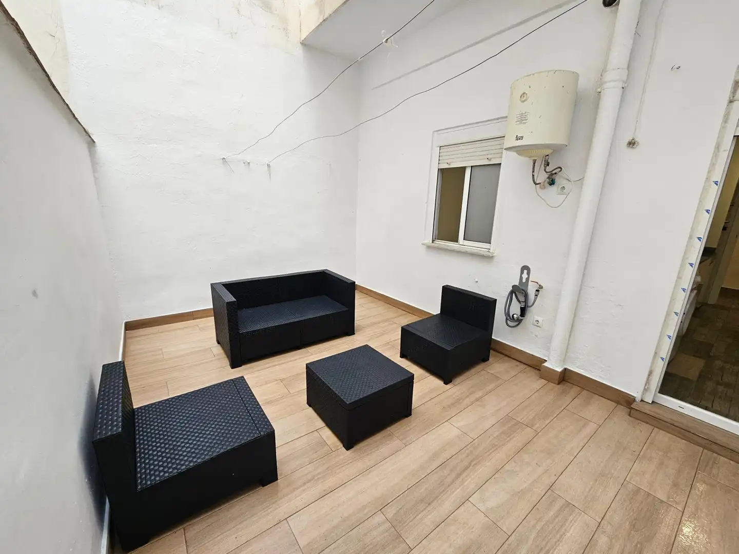 Sala de estar de Planta baja en venta en Moncada con Terraza y Amueblado