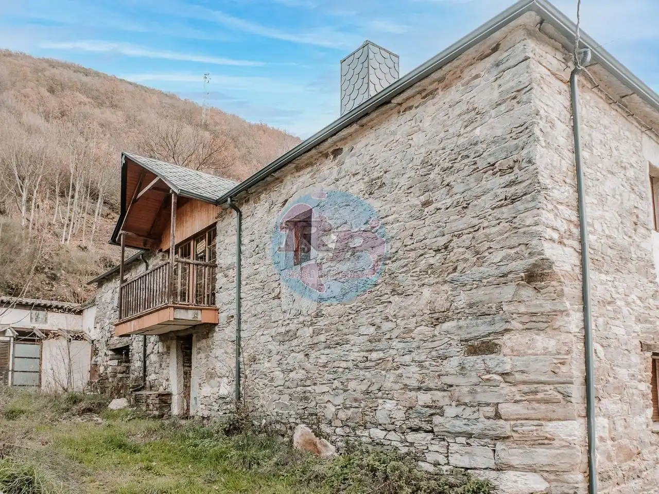 Außenansicht von Country house zum Verkauf in Barjas mit Heizung, Privatgarten und Terrasse