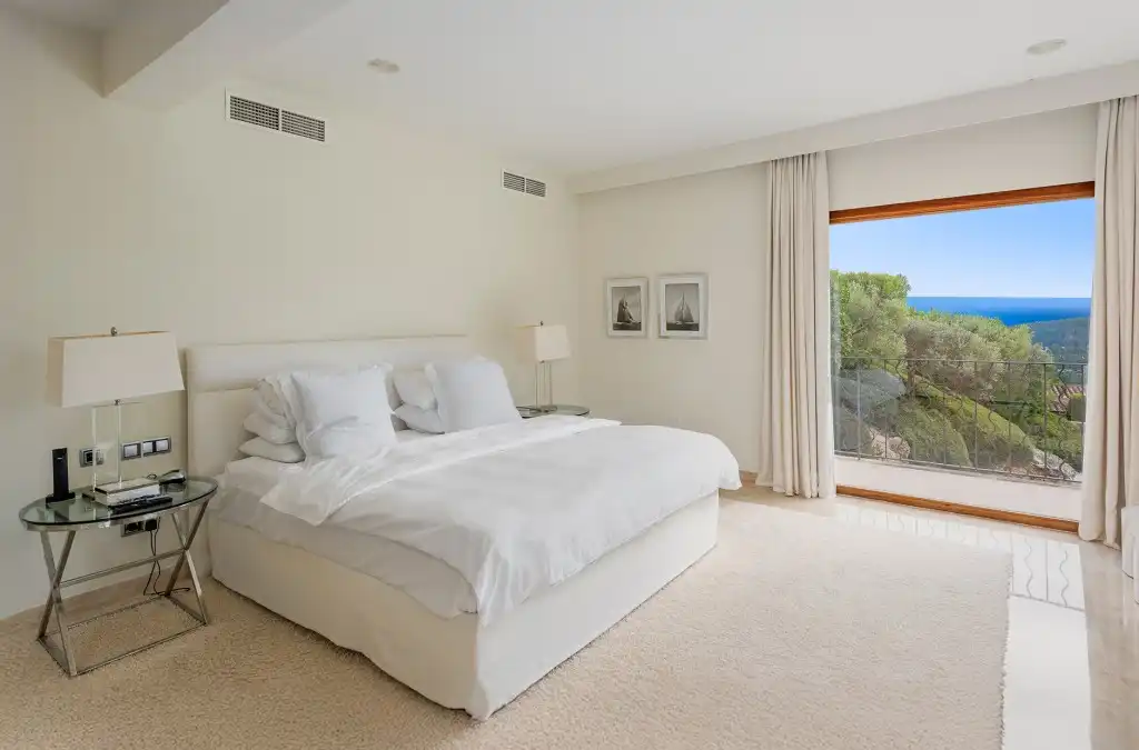 Schlafzimmer von Haus oder Chalet zur Miete in  Palma de Mallorca mit Klimaanlage, Privatgarten und Terrasse