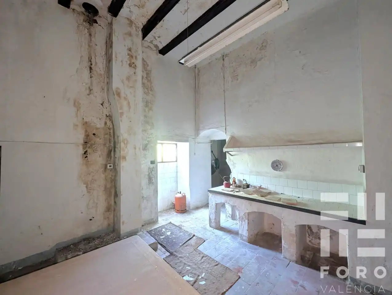 Cocina de Finca rústica en venta en Alzira con Jardín privado, Balcón y Internet
