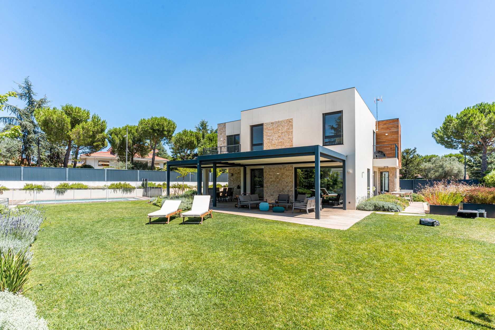 Garden of House or chalet for sale in Boadilla del Monte  with Air Conditioner, Private garden and Terrace