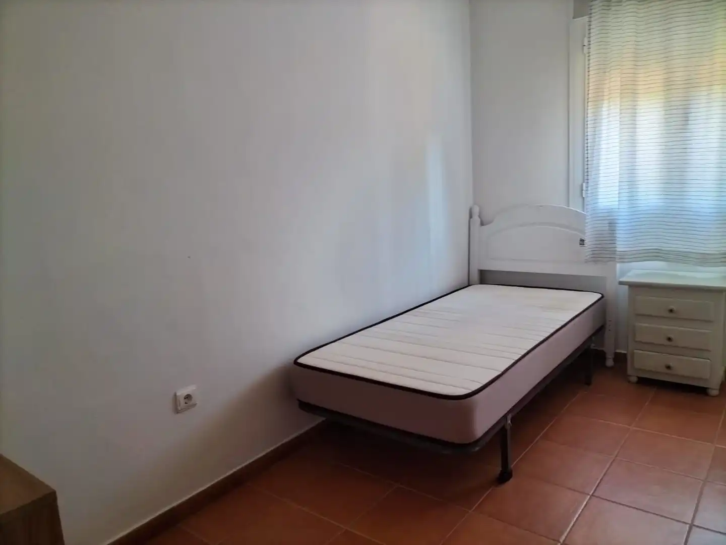 Schlafzimmer von Country house zur Miete in Málaga mit Klimaanlage