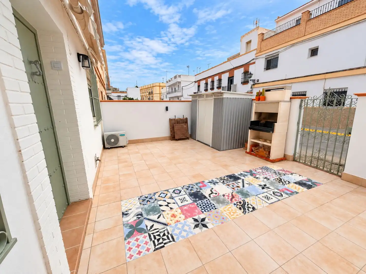 Terrassa de Casa o xalet en venda en Marchena, Sevilla