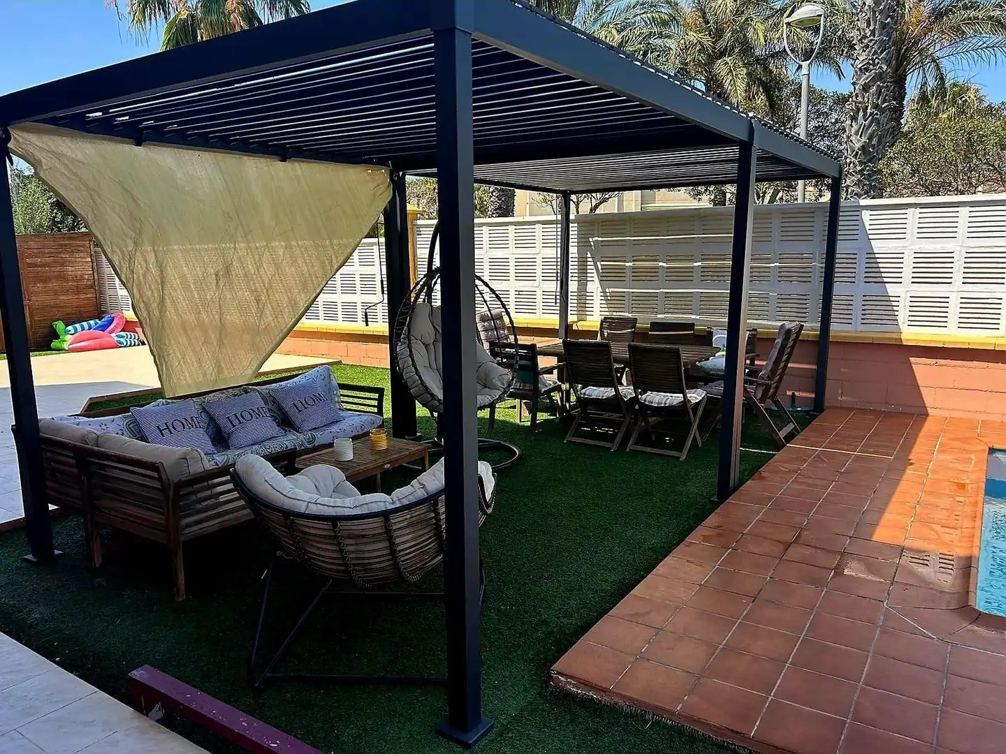 Terraza de Casa o chalet en venta en El Ejido con Aire acondicionado, Jardín privado y Terraza