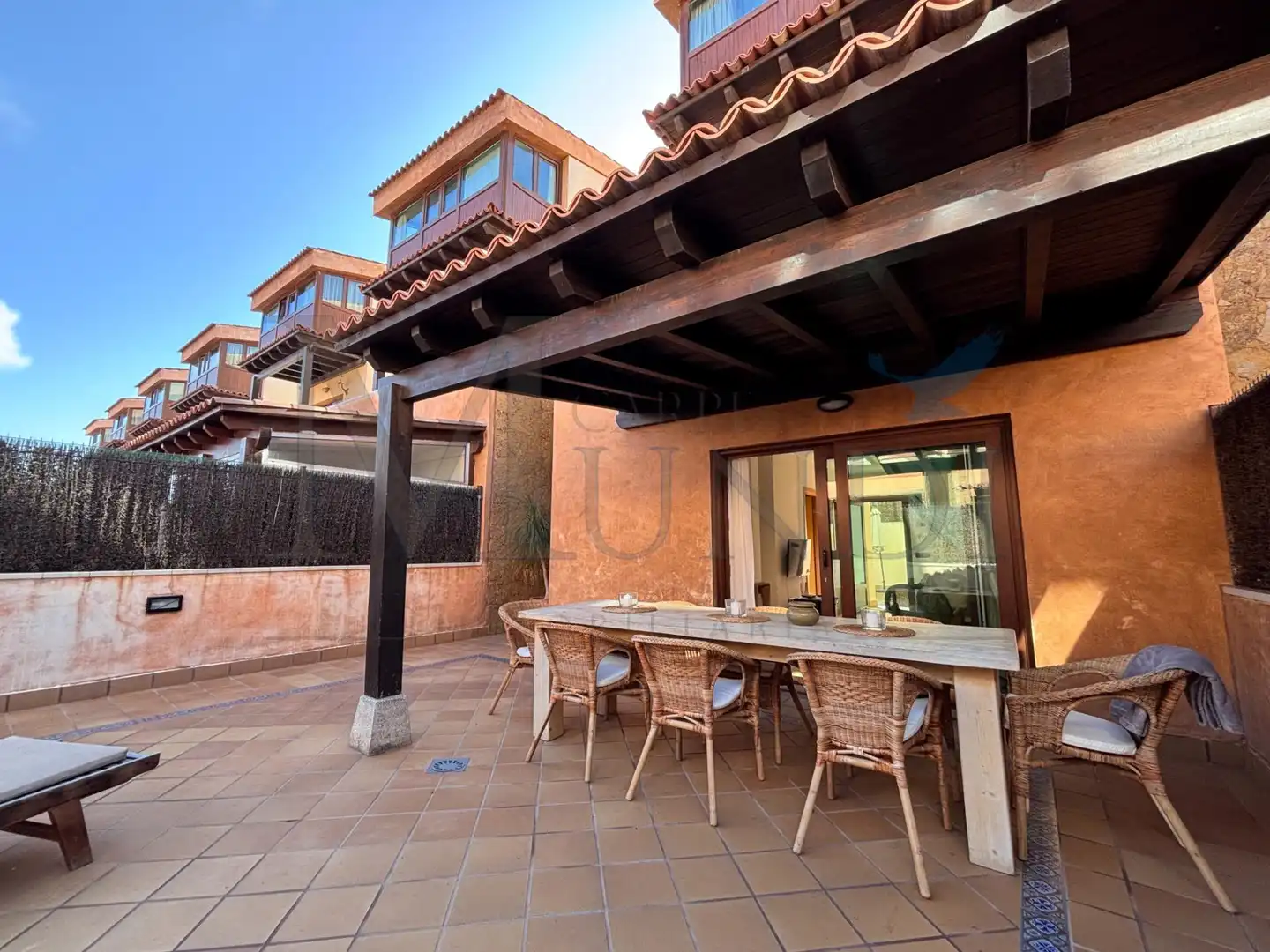 Terrace of Houses for sale in La Oliva  with Terrace, Storage room and Furnished