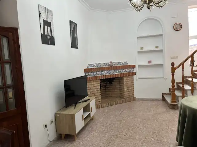 Sala d'estar de Casa o xalet de lloguer en Villafranca de Córdoba amb Terrassa, Moblat i Forn