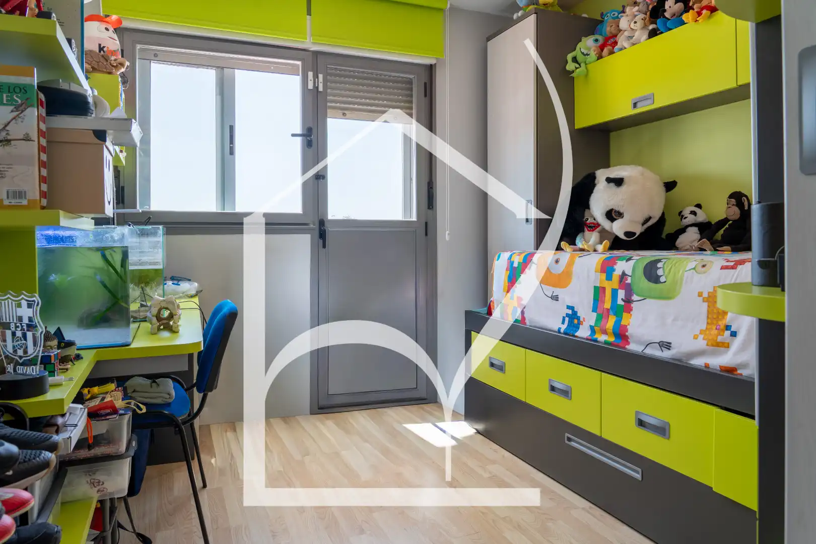Habitación de Casa o chalet en venta en Villamayor con Aire acondicionado, Calefacción y Jardín privado