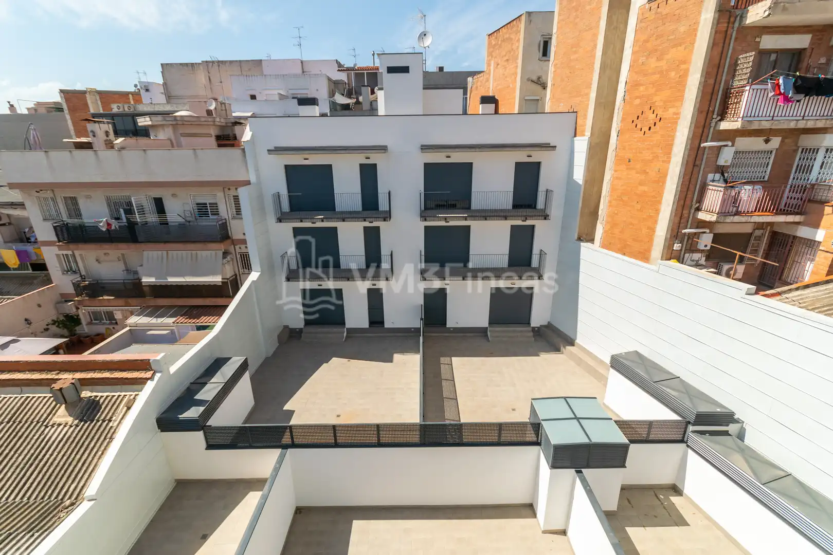 Terraza de Ático de alquiler en Santa Coloma de Gramenet con Aire acondicionado, Calefacción y Terraza