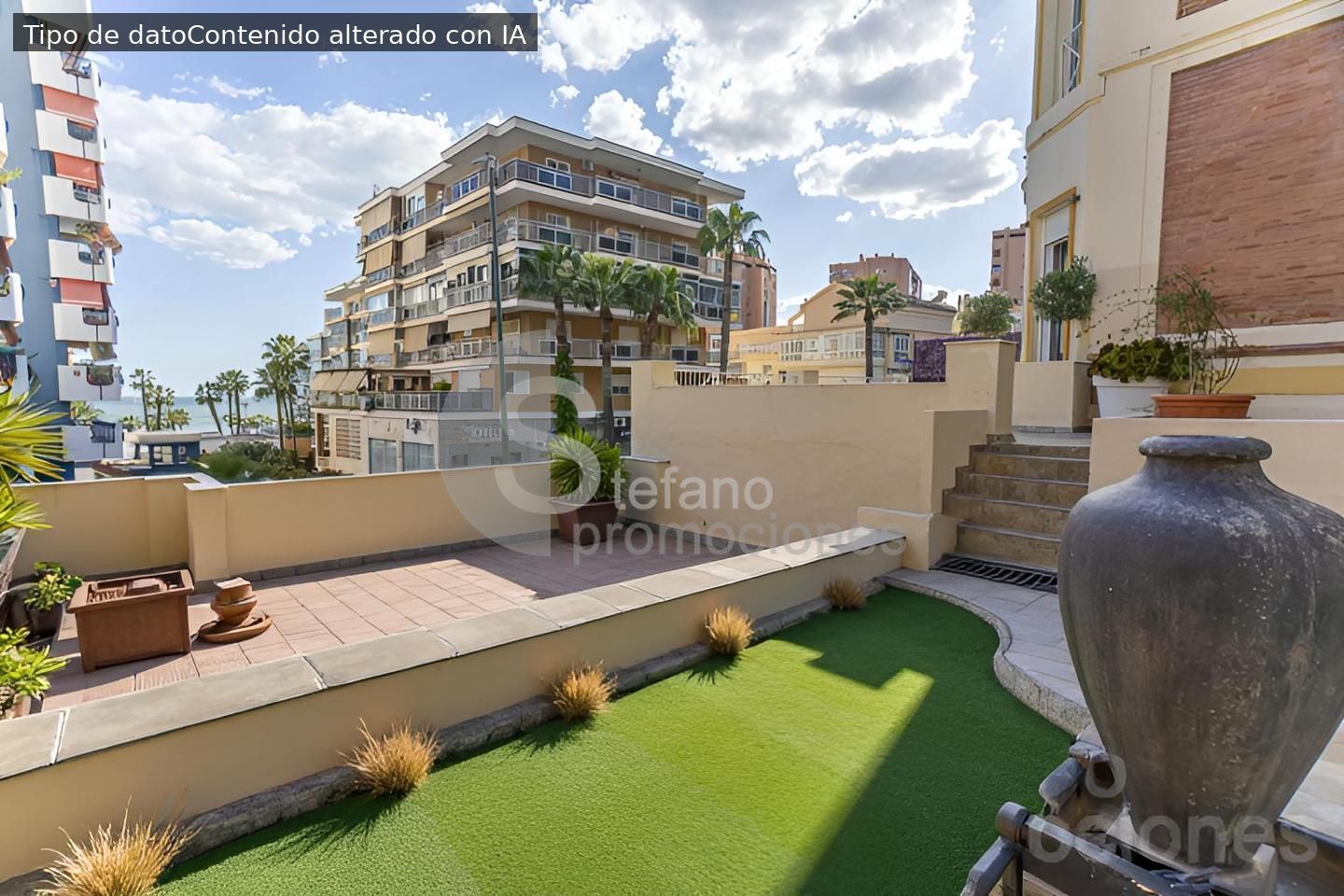 Vista exterior de Pis en venda en Málaga Capital amb Aire condicionat, Terrassa i Traster