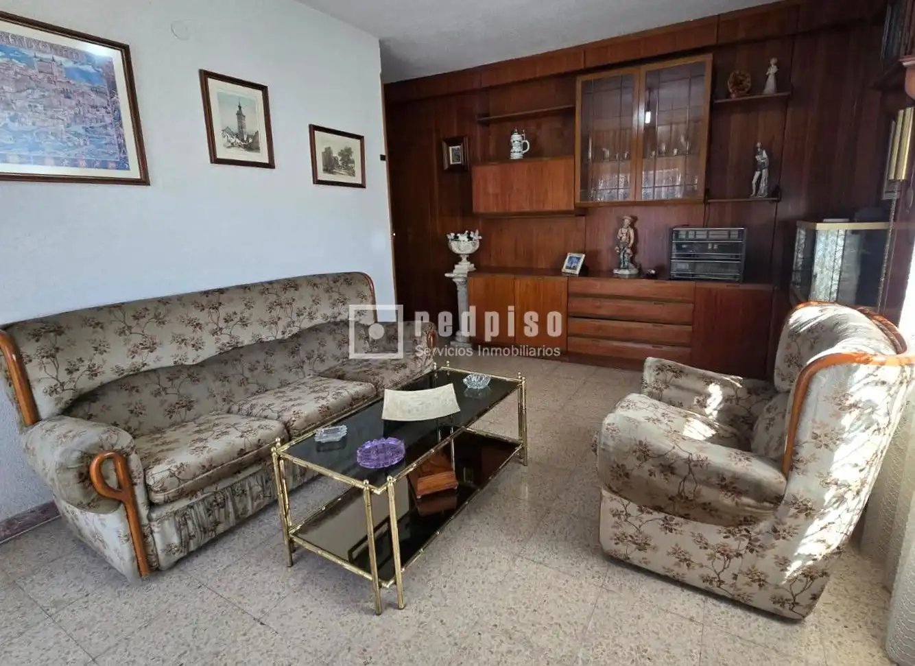 Sala d'estar de Pis en venda en Madrid amb Aire condicionat, Calefacció i Terrassa