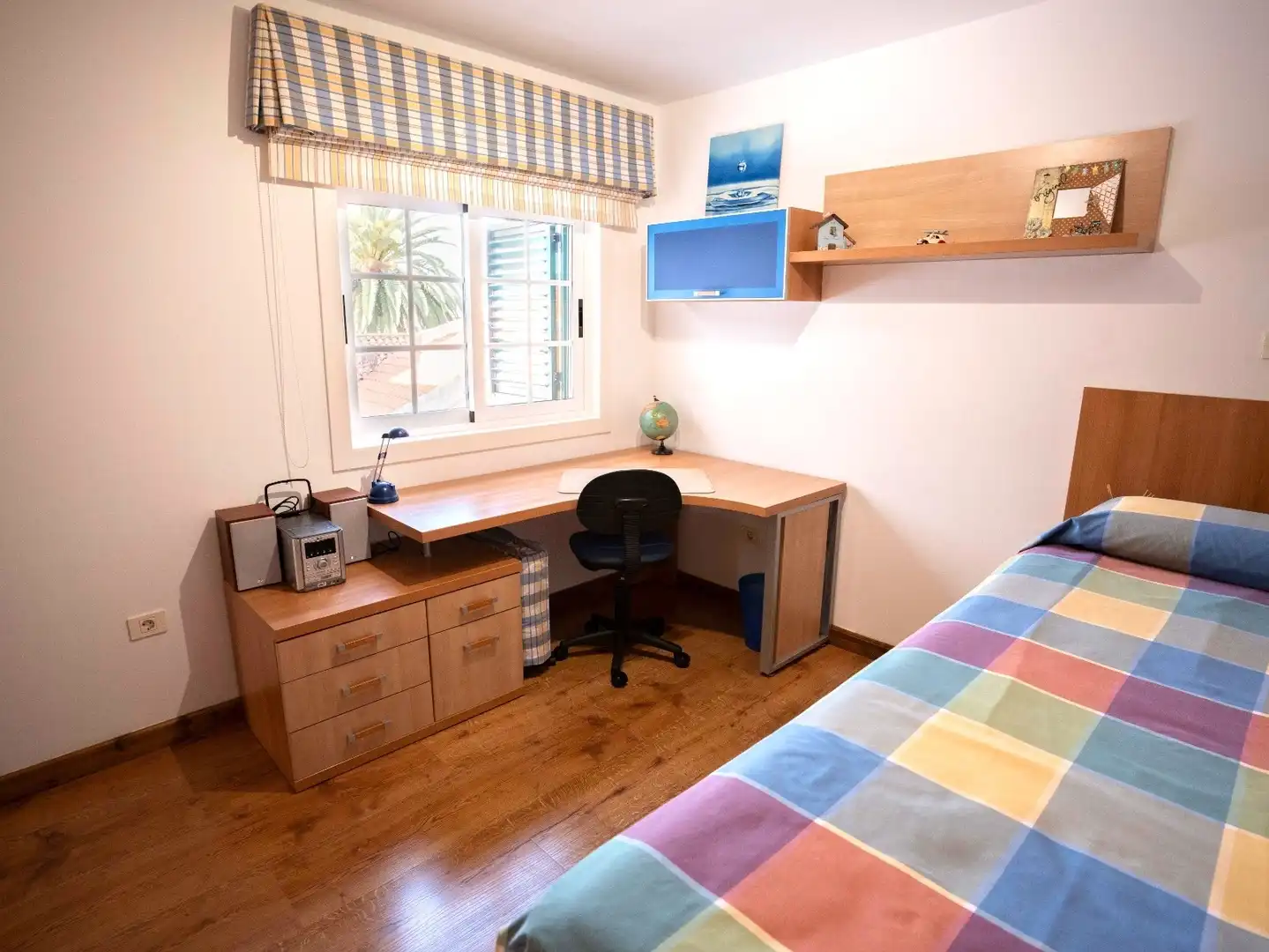 Bedroom of Detached homes for sale in San Cristóbal de la Laguna  with Parquet flooring, Terrace and Furnished