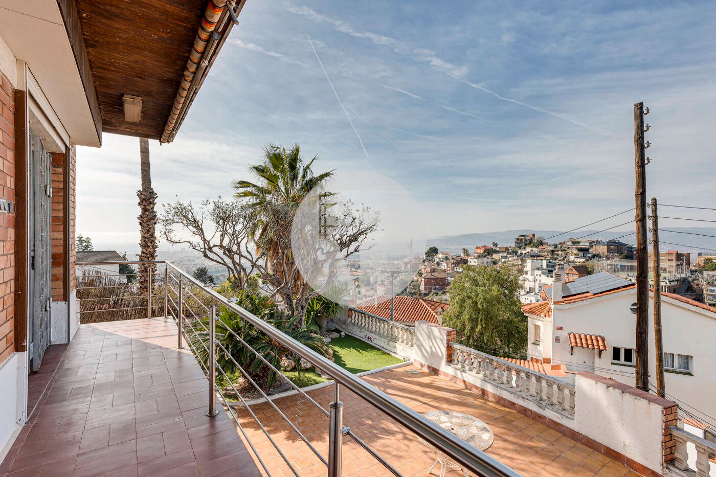 Exterior view of House or chalet for sale in Esplugues de Llobregat  with Air Conditioner, Heating and Terrace