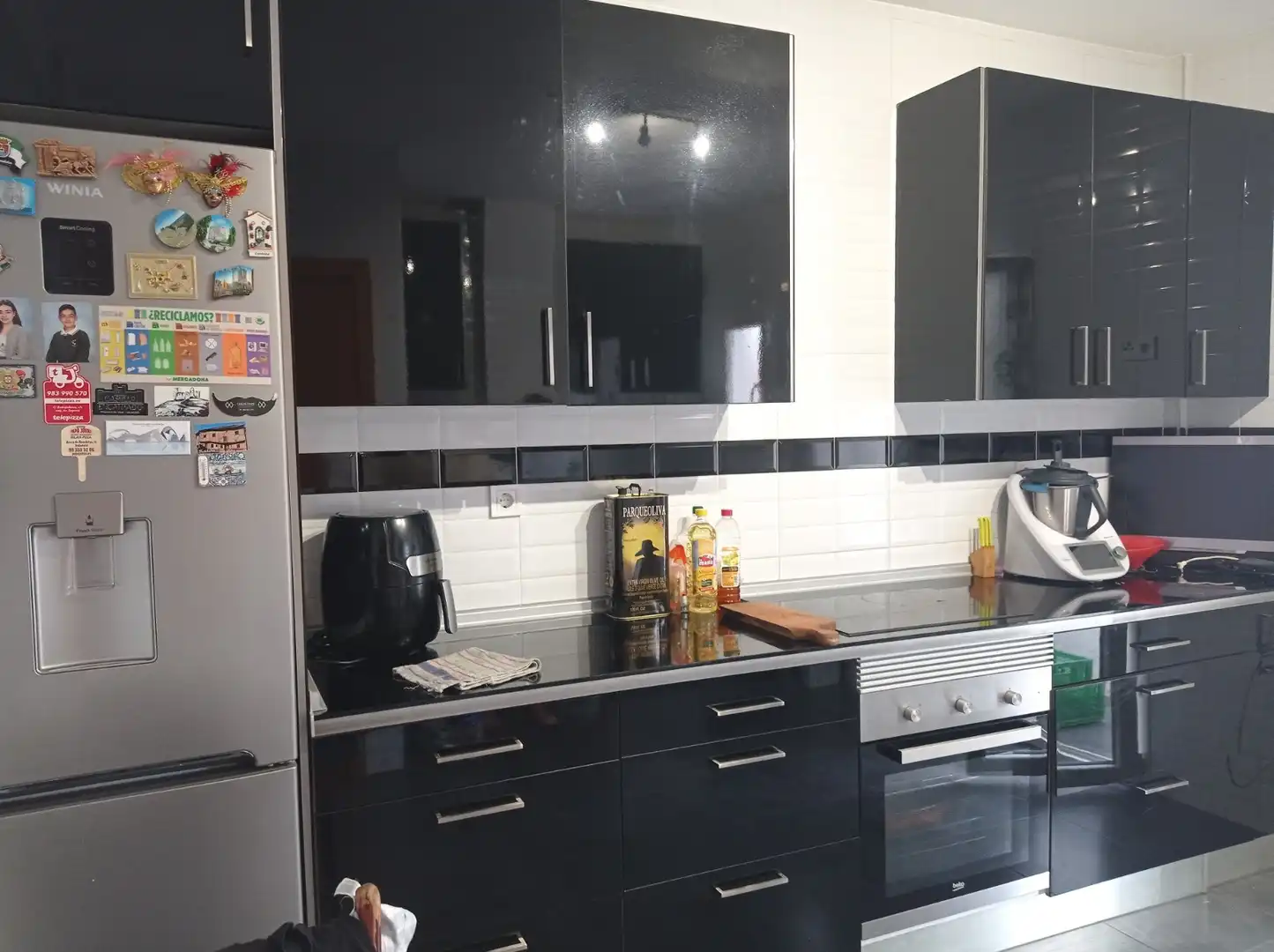 Cuina de Pis en venda en Valladolid amb Parquet, Terrassa i Forn