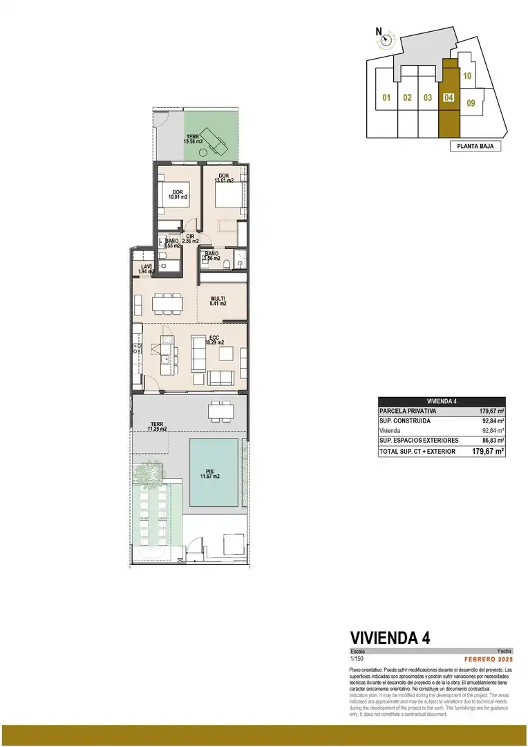 Bungalow avec piscine à vendre à Pilar de la Horadada ciudad, imagen 24