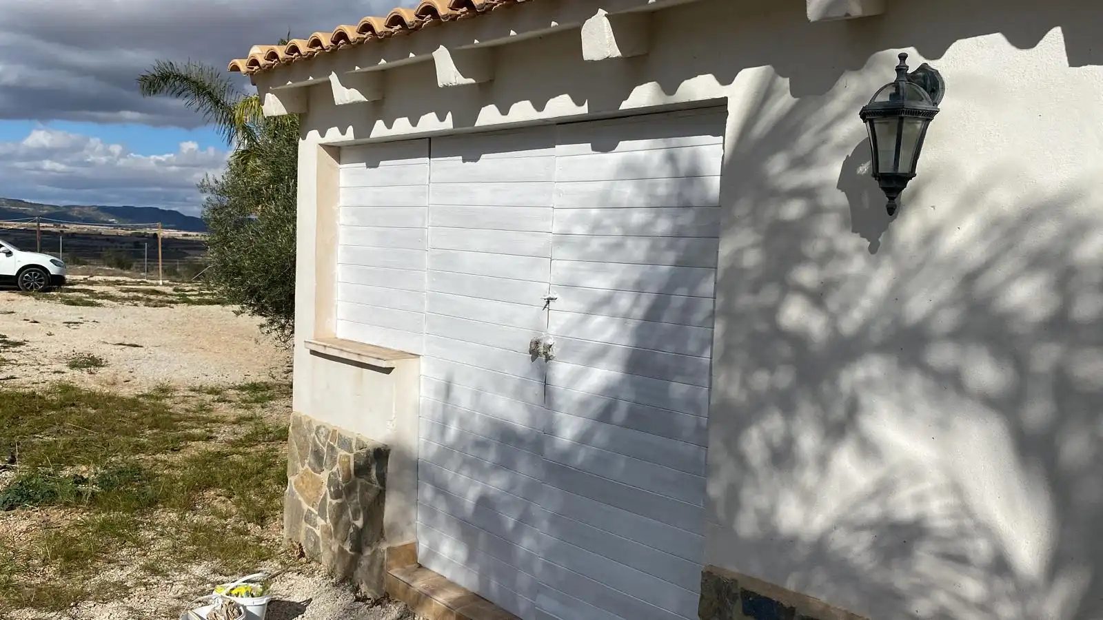 Vista exterior de Finca rústica en venda en Pliego amb Jardí privat, Terrassa i Traster