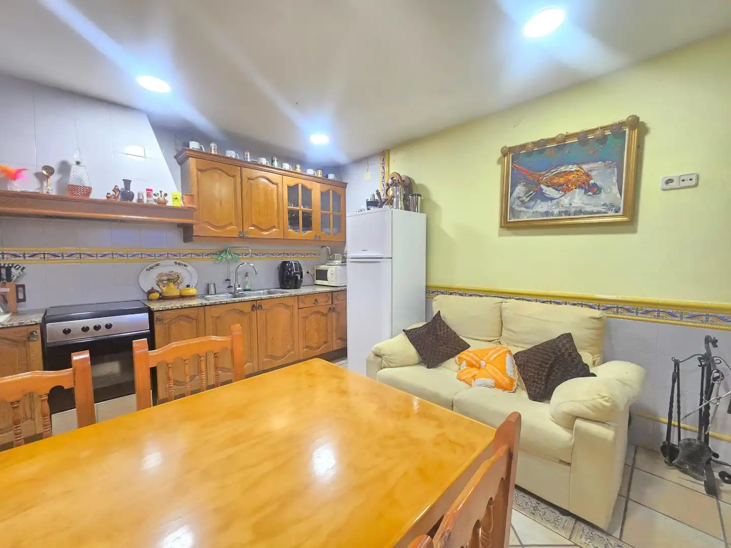 Cocina de Casa o chalet en venta en Canyelles con Calefacción, Jardín privado y Terraza