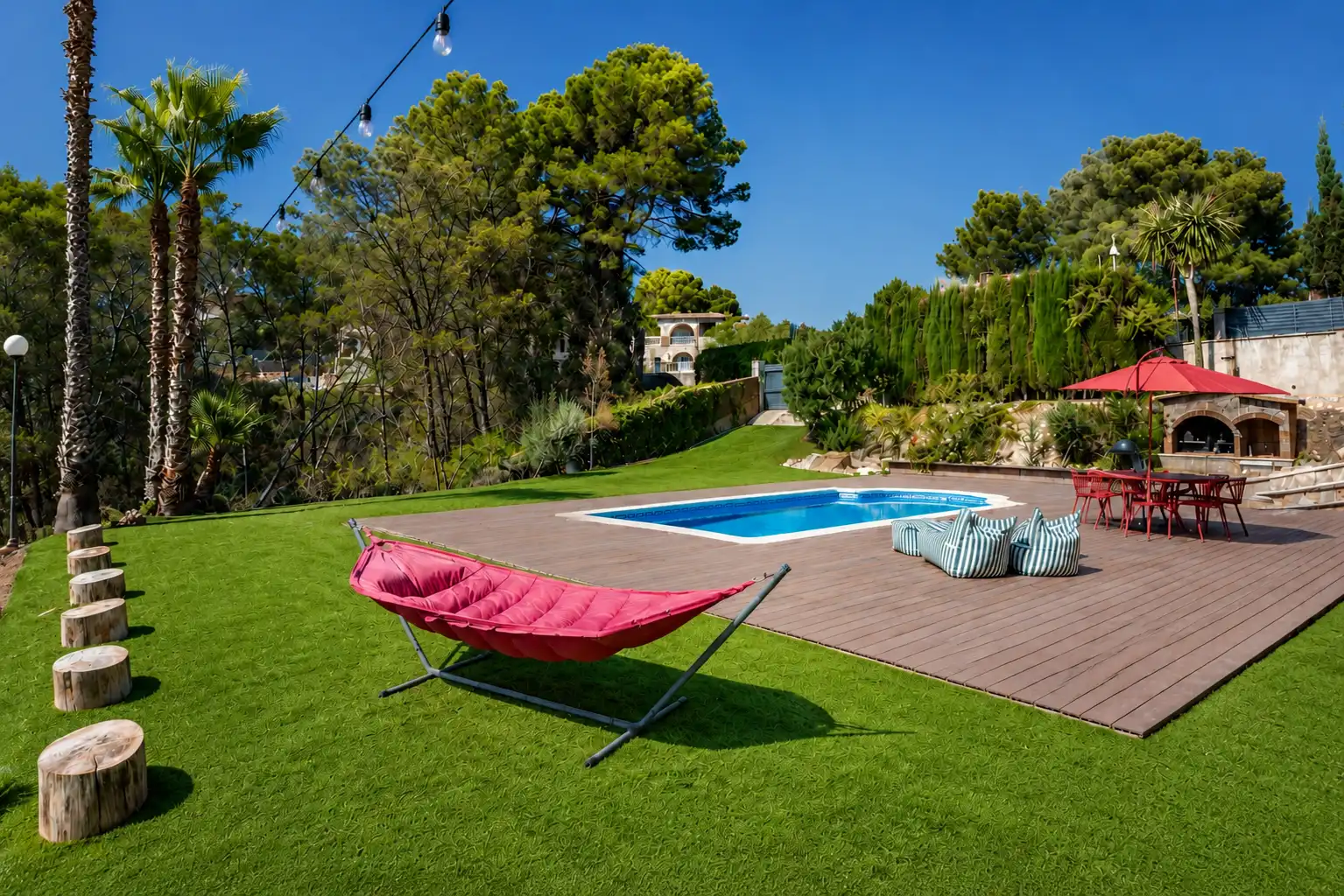 Piscina de Casa o chalet en venta en Olivella con Aire acondicionado, Calefacción y Jardín privado