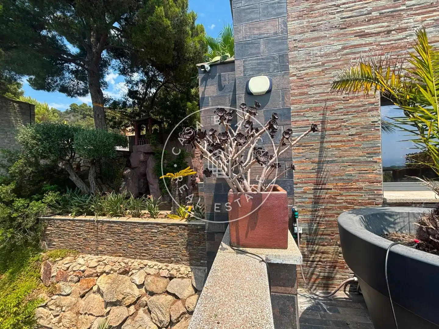 Terraza de Casa o chalet en venta en Lloret de Mar con Aire acondicionado, Calefacción y Jardín privado