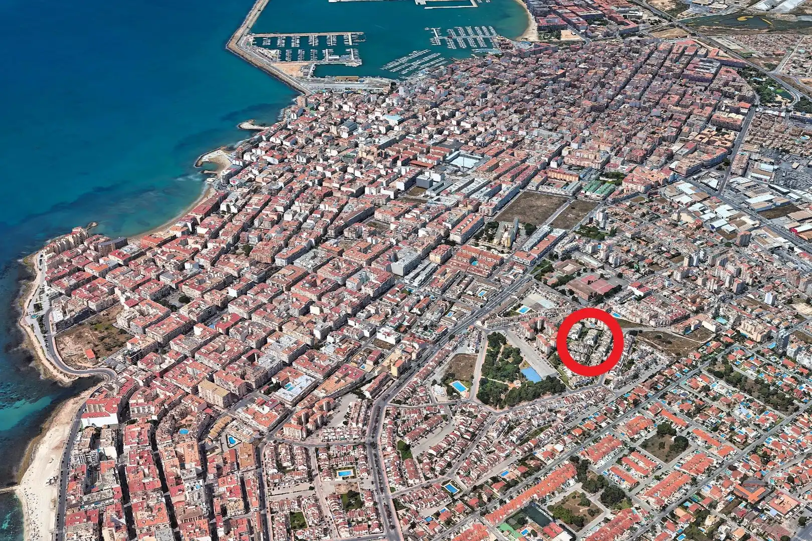 Exterior view of Attic for sale in Torrevieja  with Air Conditioner, Heating and Terrace