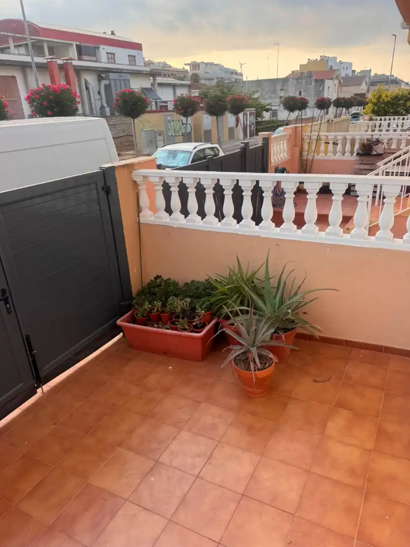 Terrassa de Casa adosada de lloguer en Benicarló