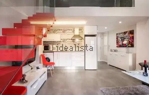 Kitchen of Duplexes for rent in Granada  with Air Conditioner, Furnished and Washing machine