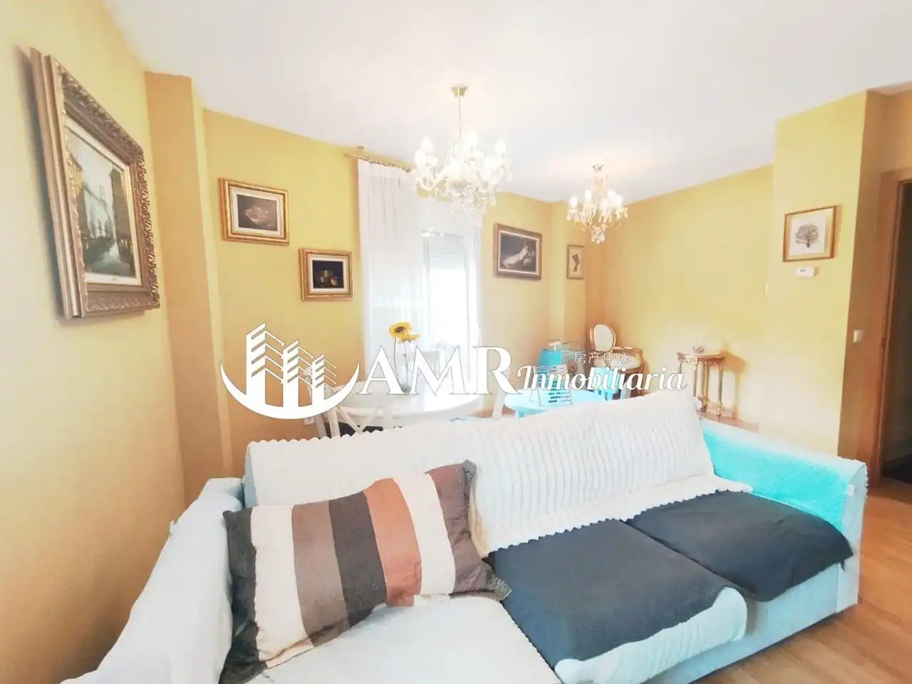 Sala de estar de Dúplex en venta en Villalbilla con Aire acondicionado, Calefacción y Balcón