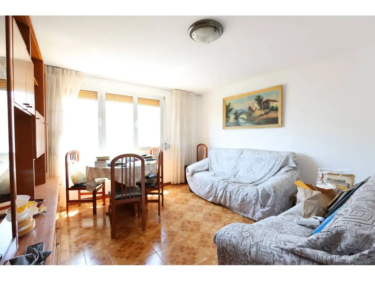 Living room of Flat for sale in L'Hospitalet de Llobregat
