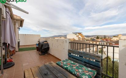 Terrasse von Dachboden zum verkauf in Churriana de la Vega mit Klimaanlage und Terrasse