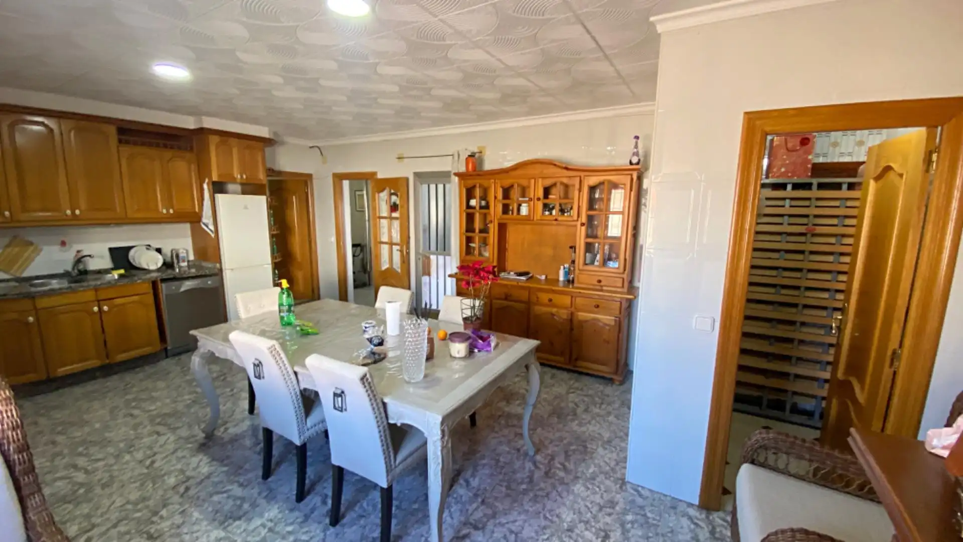 Menjador de Casa o xalet en venda en Alicante / Alacant amb Aire condicionat, Traster i Moblat