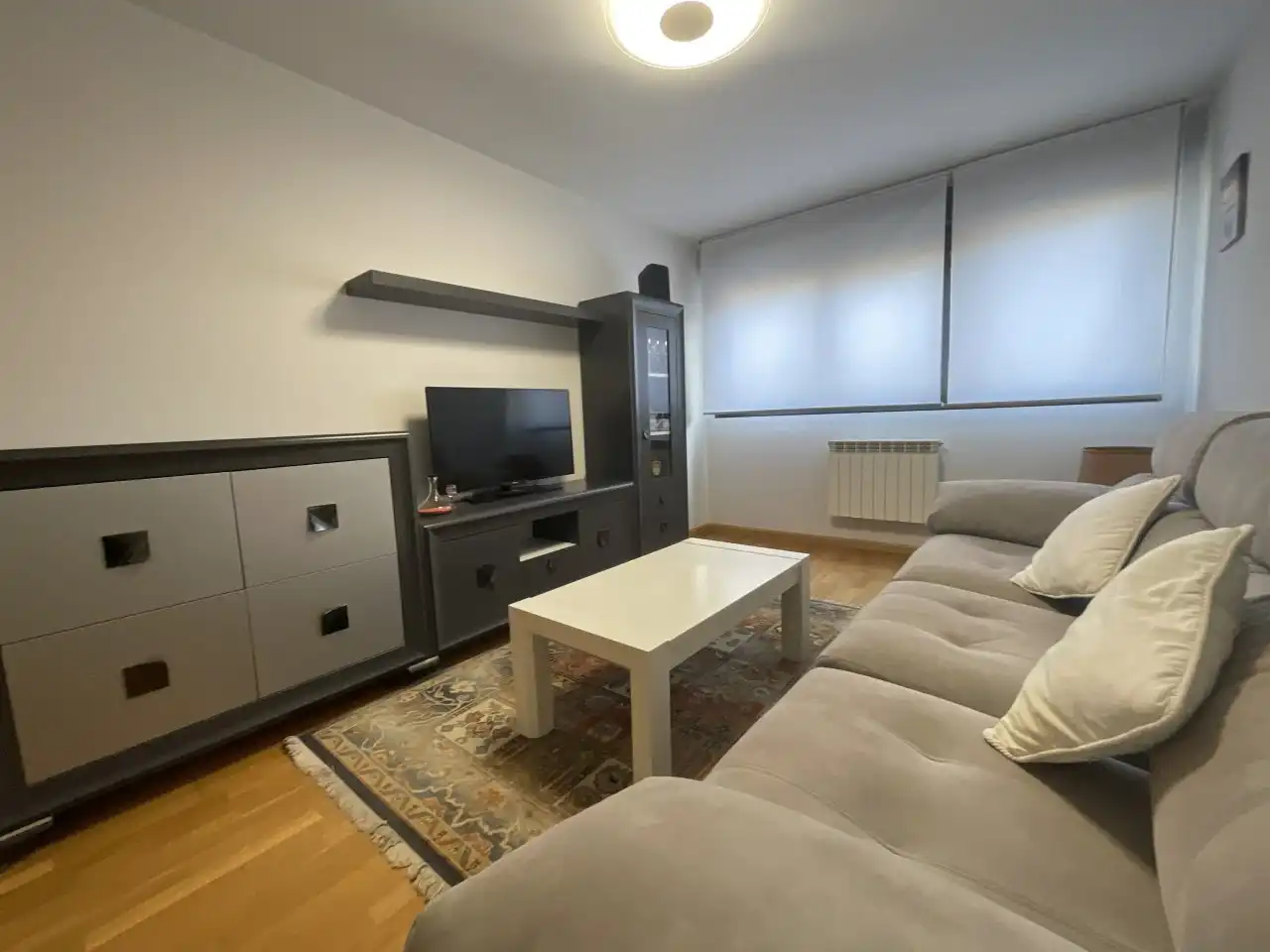 Sala de estar de Piso en venta en Santo Domingo de la Calzada con Amueblado