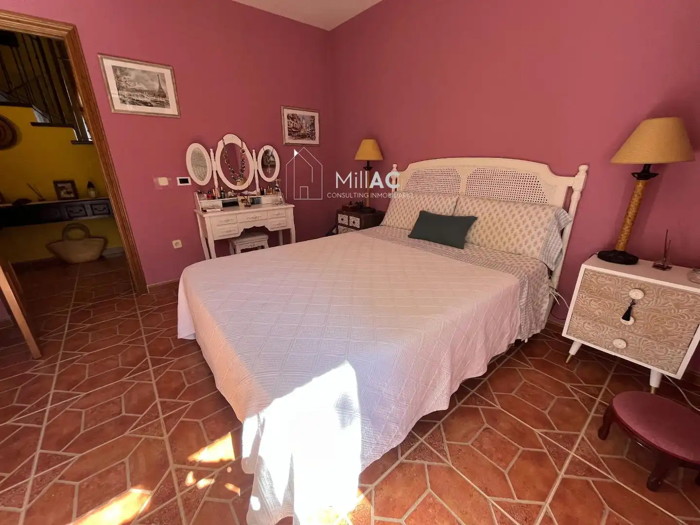 Bedroom of Houses for sale in El Espinar  with Heating, Private garden and Terrace