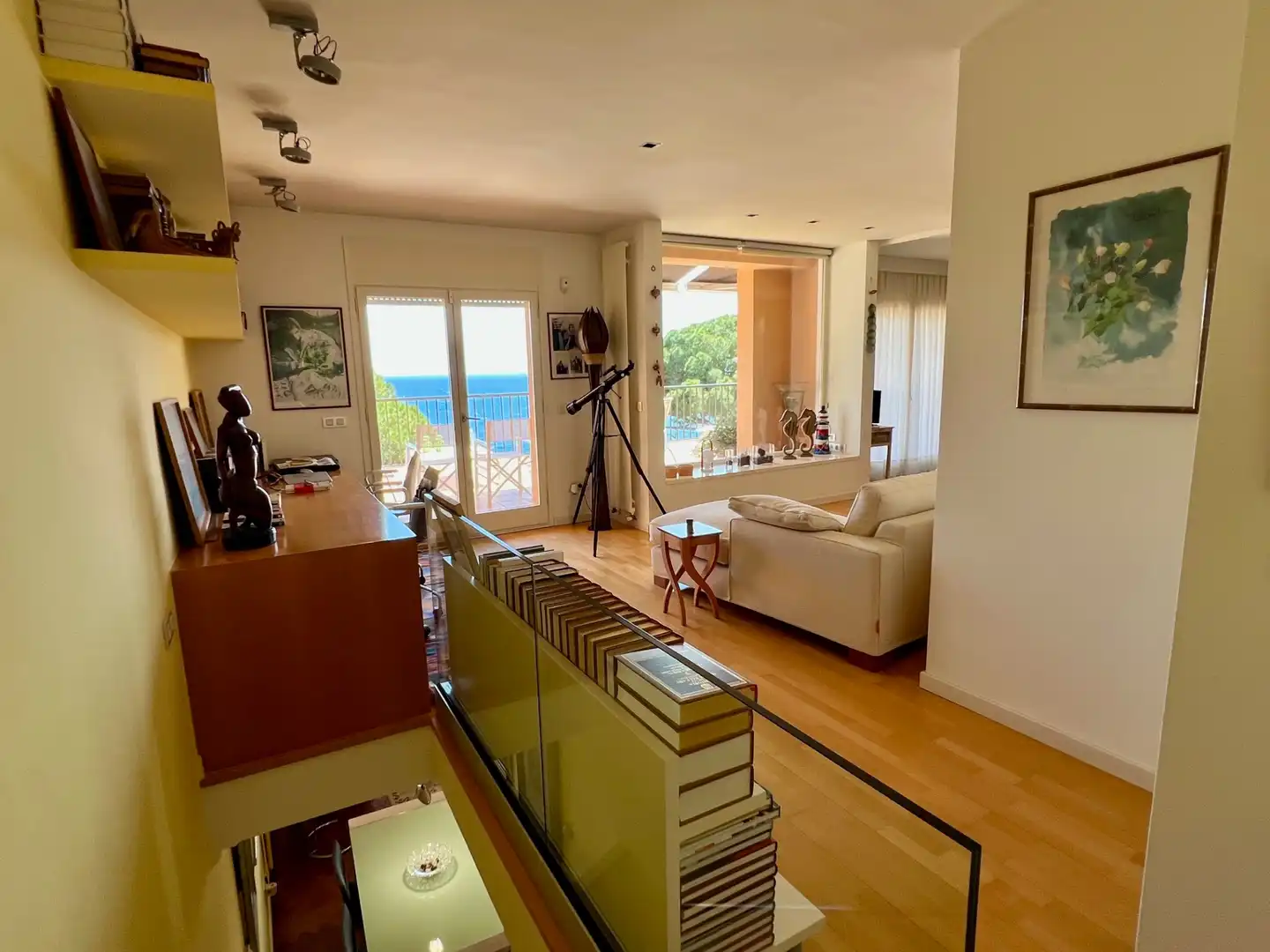 Sala d'estar de Dúplex en venda en Palafrugell amb Aire condicionat, Calefacció i Terrassa
