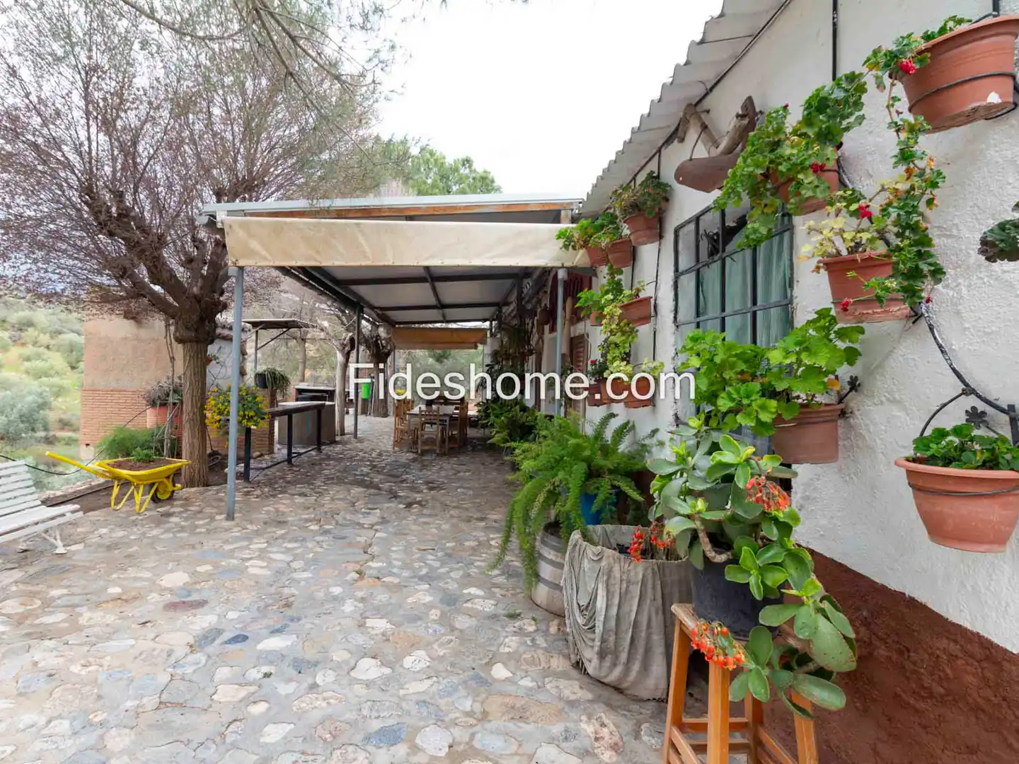 Vista exterior de Finca rústica en venda en Villamena amb Jardí privat, Piscina i Moblat