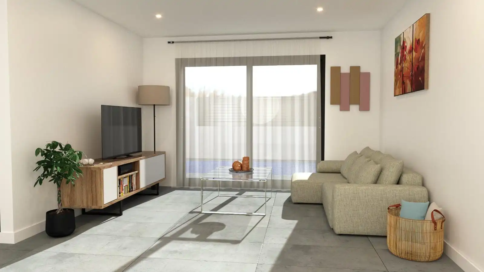 Living room of Houses for sale in Torre-Pacheco  with Private garden, Terrace and Swimming Pool