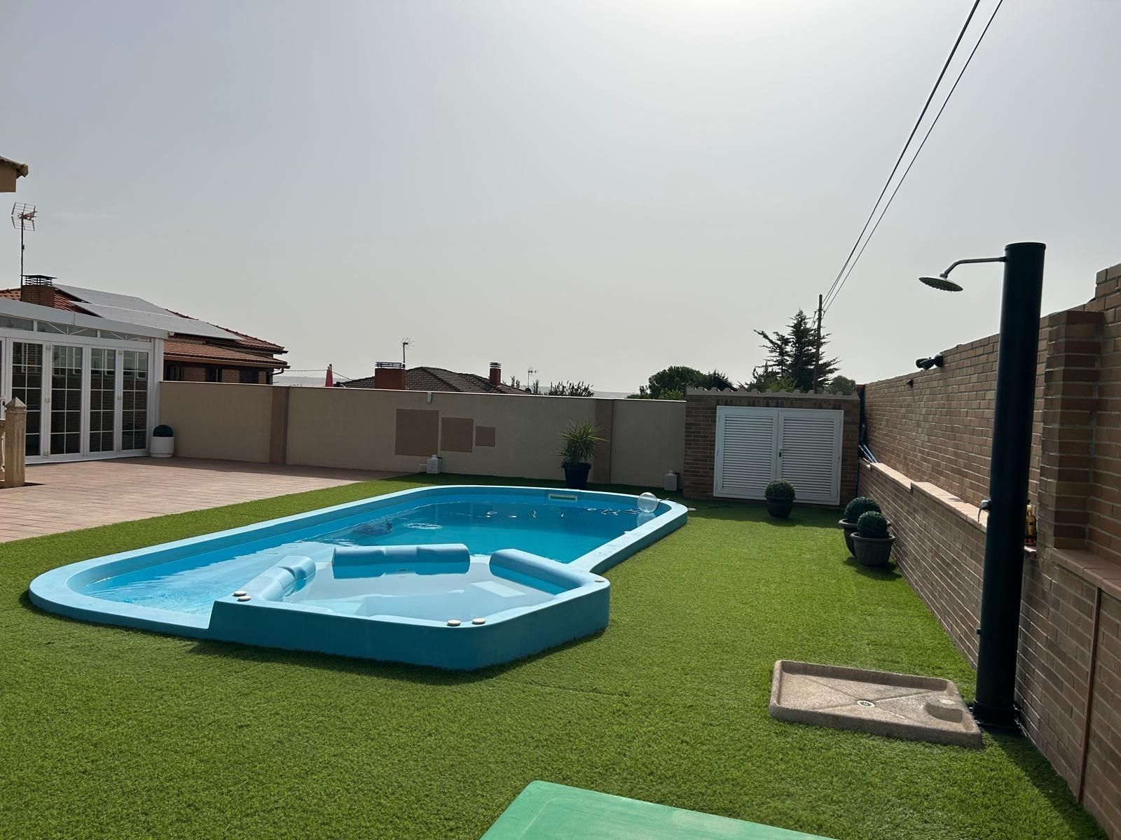 Piscina de Casa o chalet en venta en Torrejón del Rey con Jardín privado, Terraza y Piscina