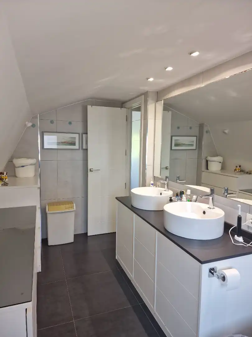 Baño de Dúplex de alquiler en Madrid con Aire acondicionado, Calefacción y Piscina