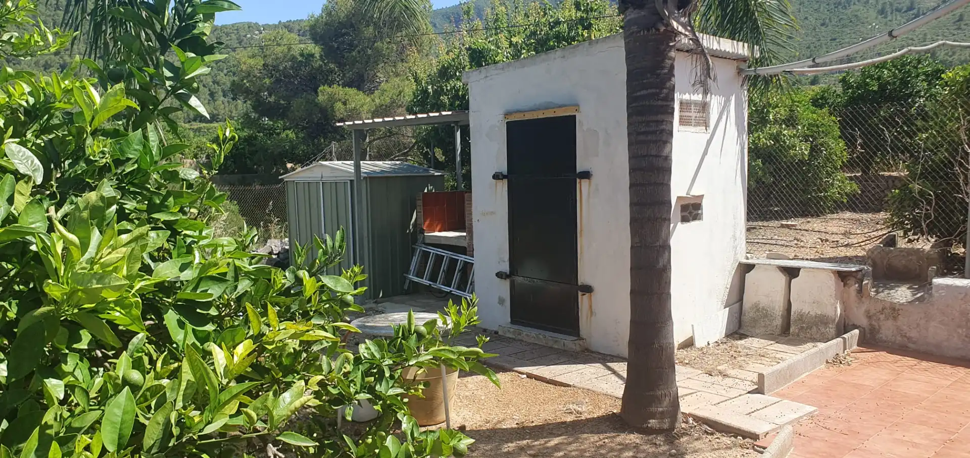 Garten von Country house zum Verkauf in Llaurí mit Klimaanlage, Heizung und Privatgarten