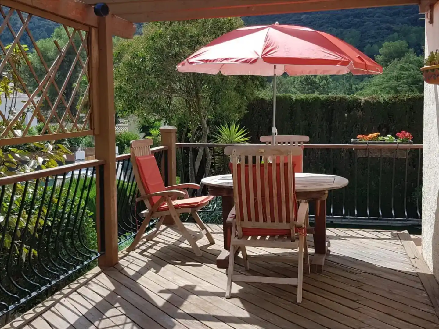 Terrace of Flat for sale in Barx  with Private garden, Parquet flooring and Storage room
