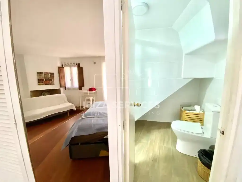Bedroom of Flat for sale in Eivissa  with Air Conditioner