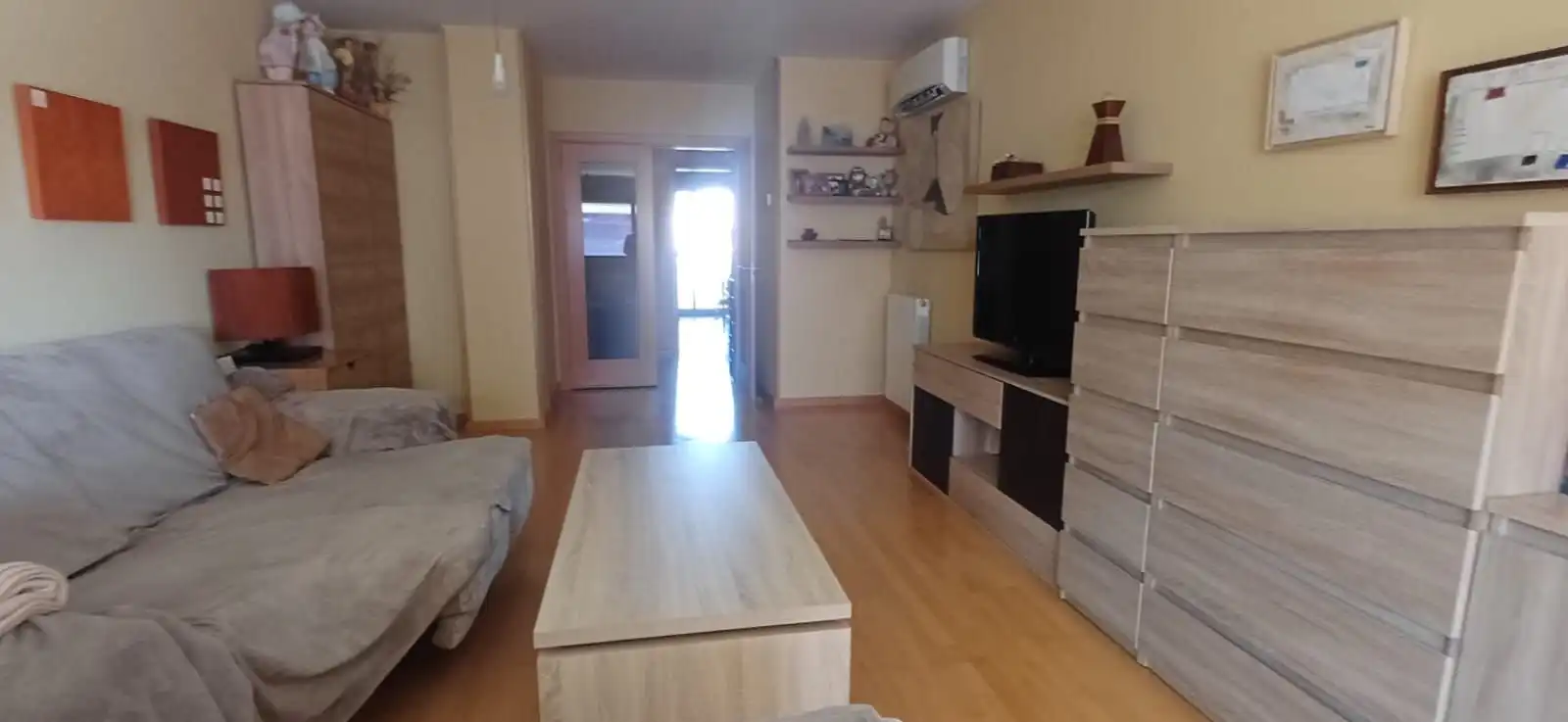 Living room of Flat for sale in Lleida  with Air Conditioner, Heating and Storage room