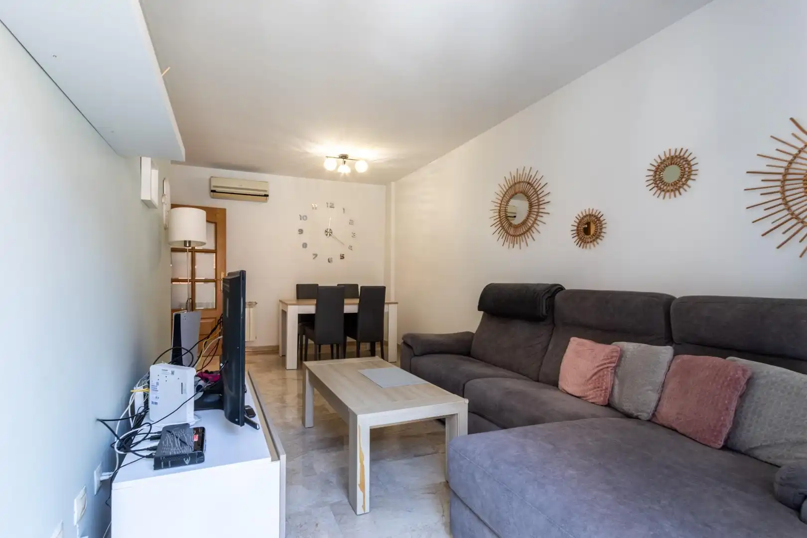 Sala de estar de Piso en venta en Sabadell con Calefacción y Balcón
