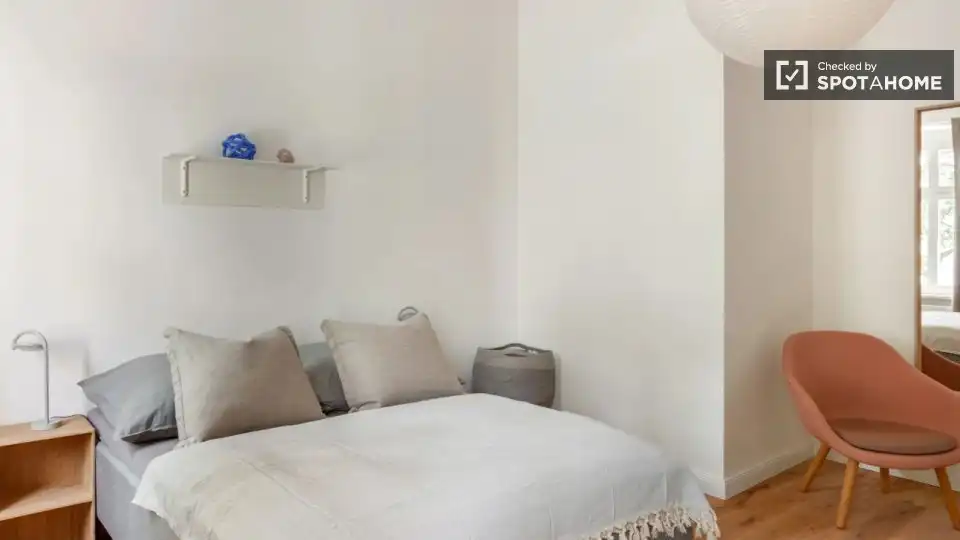 Bedroom of Flat for share in Colmenar de Oreja  with Air Conditioner, Terrace and Furnished