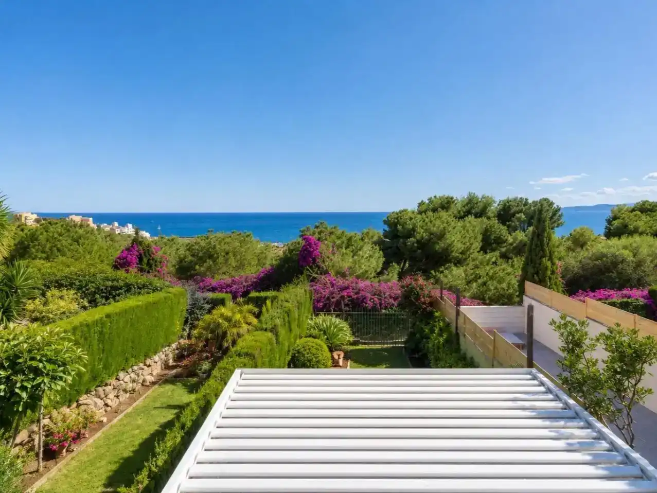 Jardín de Casa adosada en venta en Estepona con Aire acondicionado