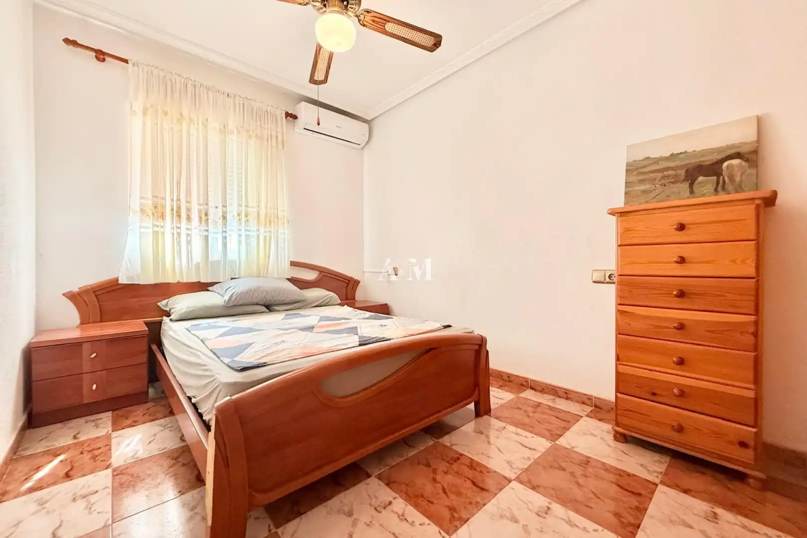 Bedroom of Houses for rent in Orihuela  with Air Conditioner, Heating and Terrace