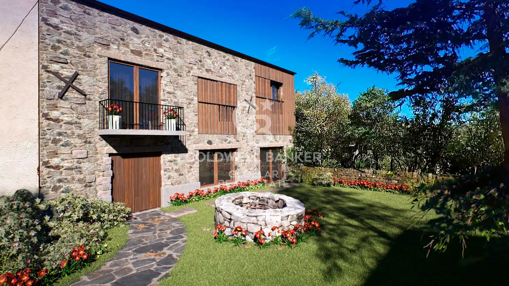 Vista exterior de Finca rústica en venta en Estavar con Jardín privado, Terraza y Balcón