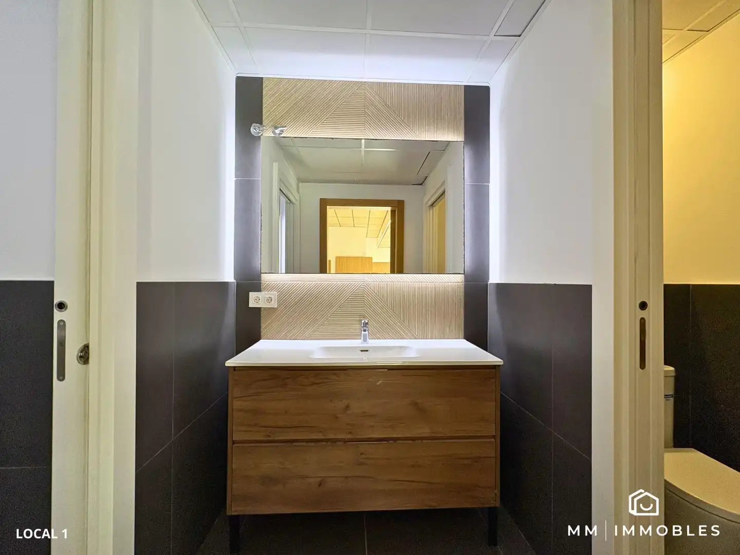 Baño de Local de alquiler en Granollers