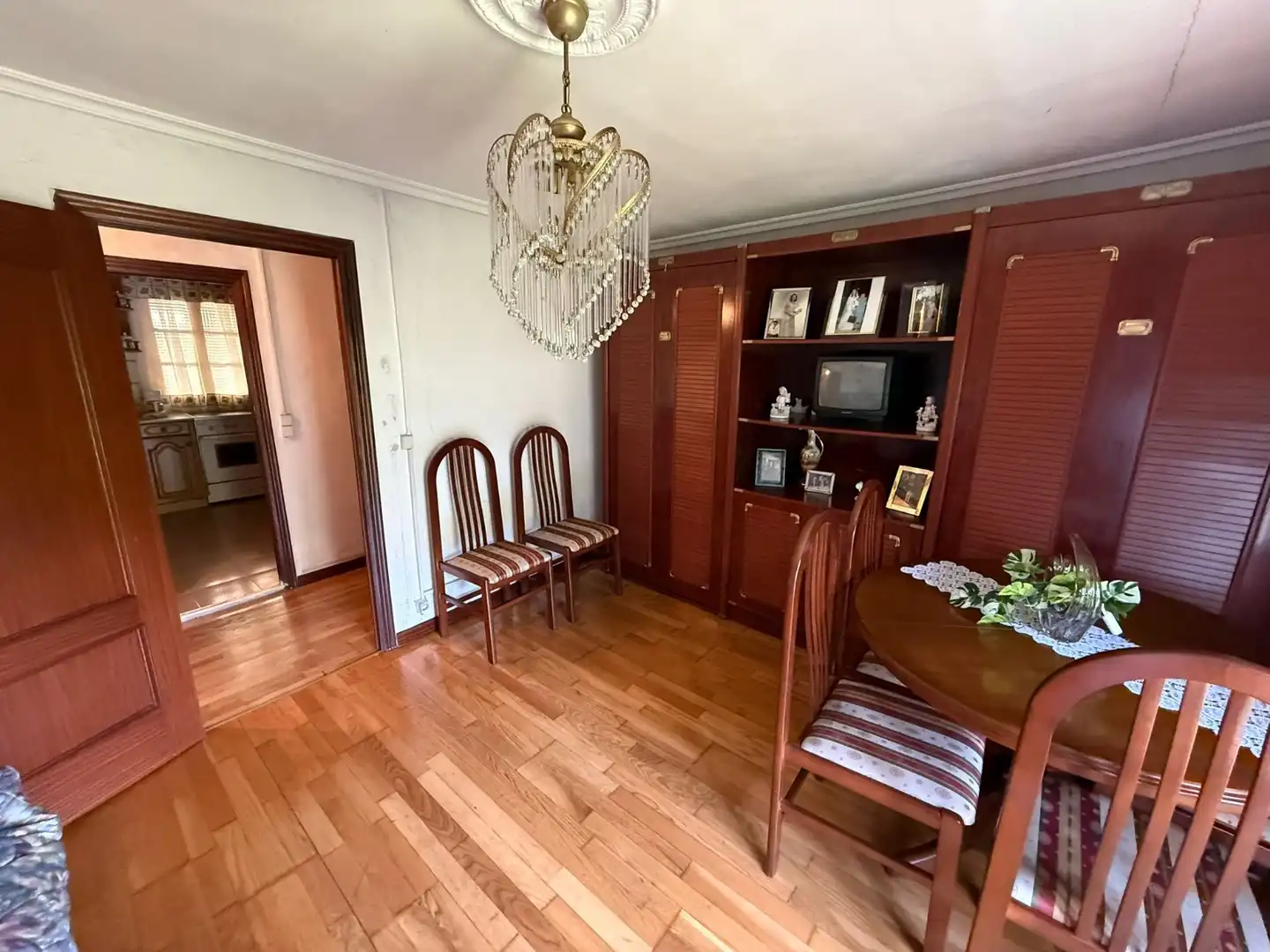 Comedor de Casa o chalet en venta en Oviedo  con Jardín privado, Parquet y Trastero