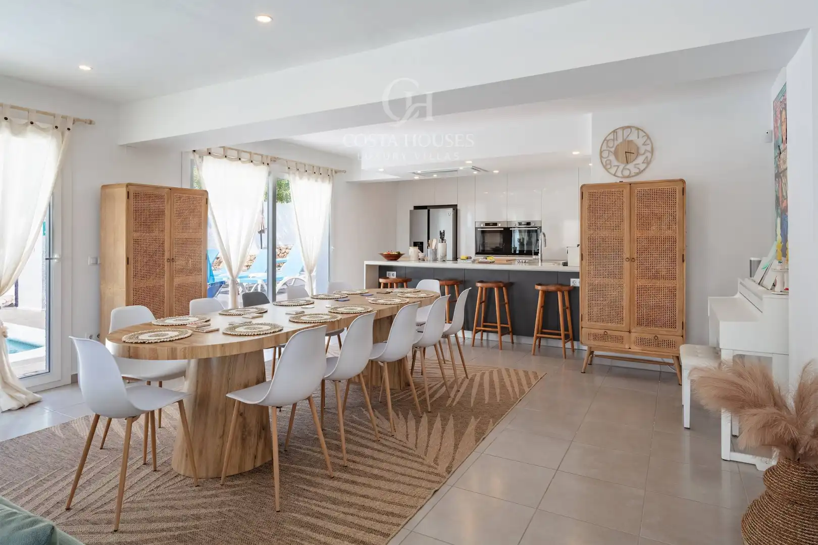 Comedor de Casa o chalet en venta en Jávea / Xàbia con Aire acondicionado, Calefacción y Jardín privado